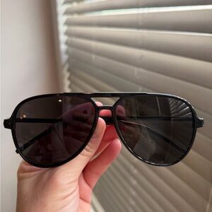 Saint Laurent Sleek Black VR Glasses